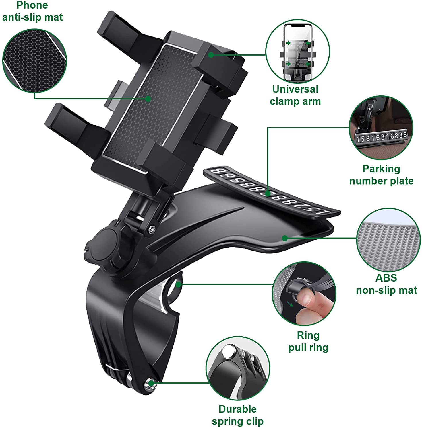 360° Rotation Universal Phone Holder