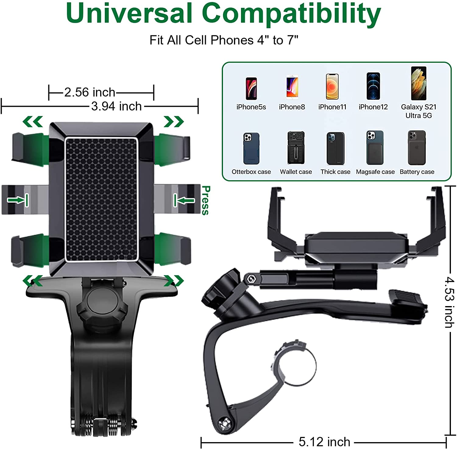 360° Rotation Universal Phone Holder